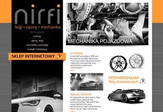 NIRFI felgi, opony, mechanika pojazdowa, autoszyby