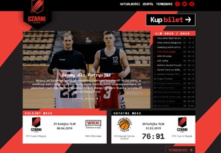 STK Czarni Słupsk - 1 Liga Koszykówki Mężczyzn