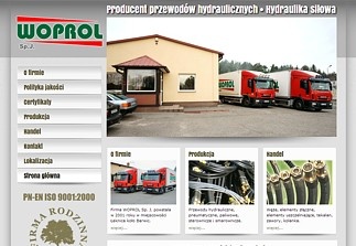 WOPROL Producent przewodów hydraulicznych • Hydraulika siłowa