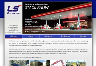 LS CONTRACTING Generalne wykonawstwo STACJI PALIW